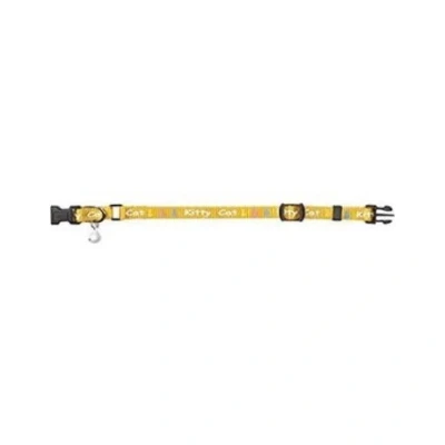 Afbeelding van Bz kittenband kitty cat geel 17,5 23x0,8cm