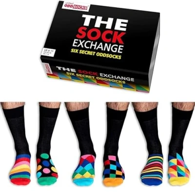 Afbeelding van United Odd Socks 6 PACK Mottomotive Sokken, Heren, Maat: 41 46, The sock exchange