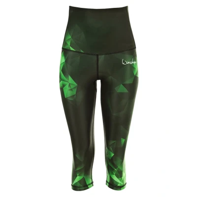 Afbeelding van Winshape HWL202 Brilliant HIGH Waist 3/4 sportbroek, Dames, Maat: XXL, Emerald