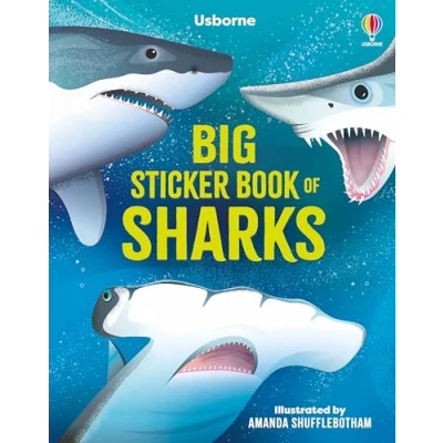 Afbeelding van Sticker Books Big Book of Sharks