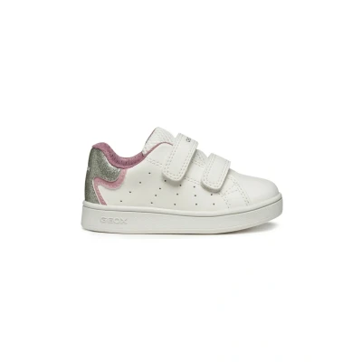Afbeelding van Geox Eclyper Babyschoenen voor kinderen, Maat: 23, White/rose Schoenen