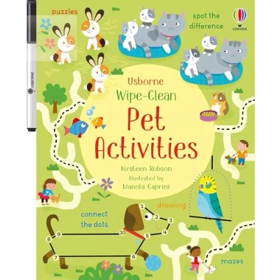Afbeelding van Wipe Clean Activities Pet