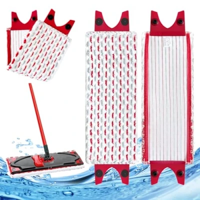 Afbeelding van Set van 3 vervangende hoezen Voor Vileda UltraMax mop Microvezel UltraMax, Plus en Easy Wring wasmachines