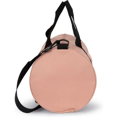 Afbeelding van Kimood Gerecycleerde buisvormige tas met zak op de voorkant KI0655 Flamingo Pink