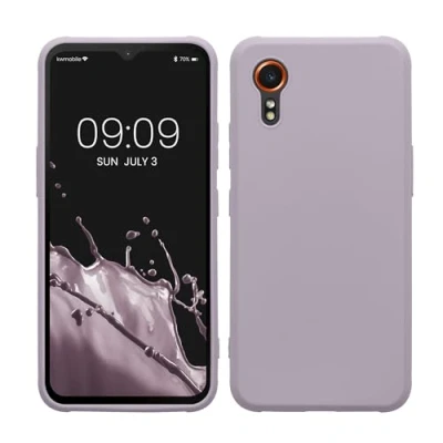 Afbeelding van kwmobile telefoonhoesje geschikt voor Samsung Galaxy Xcover7 Hoesje smartphone Back cover in lavendel