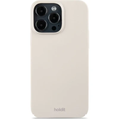 Afbeelding van Holdit Hoesje Geschikt voor iPhone 15 Pro Max Wavy Case Beige