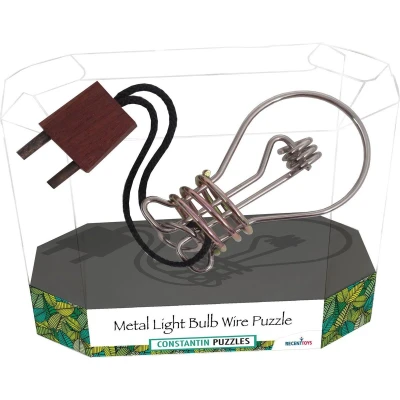 Afbeelding van Metalen geduld puzzel Lamp Constantin