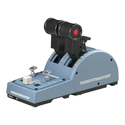 Image de TCA Quadrant Airbus Edition Thrustmaster Bleu grisé et noir