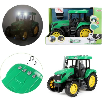 Afbeelding van Toi Toys Tractor DeLuxe groen met licht en geluid