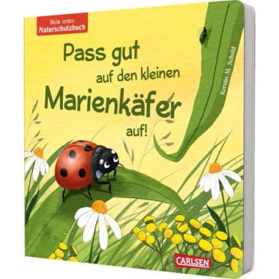 Afbeelding van Pass gut auf den kleinen Marienkäfer
