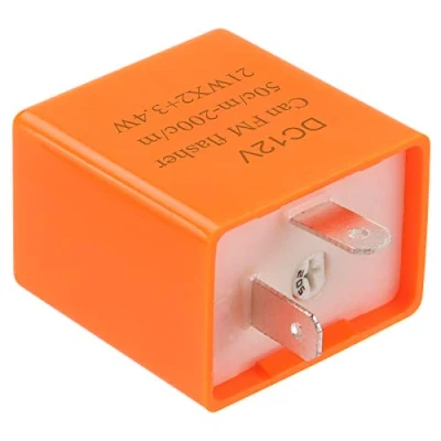 Afbeelding van Kinstecks 2 pins knipperende snelheid relais verstelbaar 12V motorfiets led indicatoren knipperlicht voor