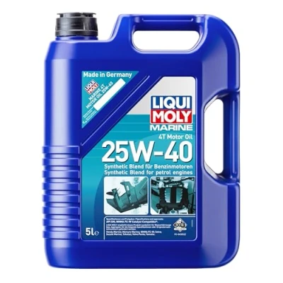 Afbeelding van Liqui Moly Marine 4T 25W 40 5L Motorolie 25027