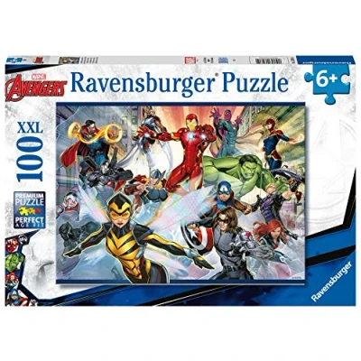 Afbeelding van Ravensburger Avengers Contourpuzzel Kunst
