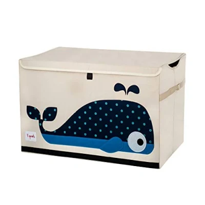 Image de Coffre à jouets 3 Sprouts Baleine