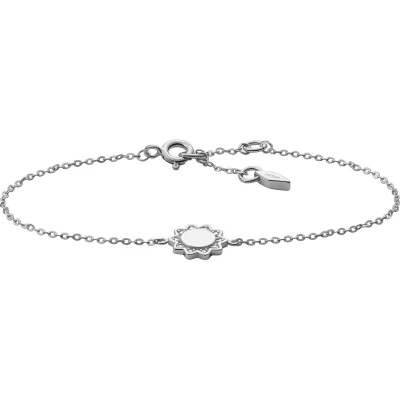 Afbeelding van Fossil Damesarmband Zilver Zilverkleurig