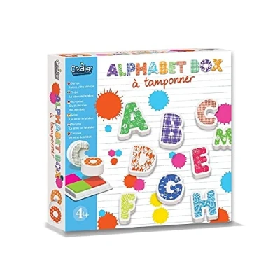 Afbeelding van Crea Lign Stempelset Alphabet
