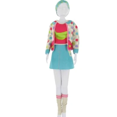 Afbeelding van Making Couture Outfit kit Candy Banana Dress YourDoll PN 0164640