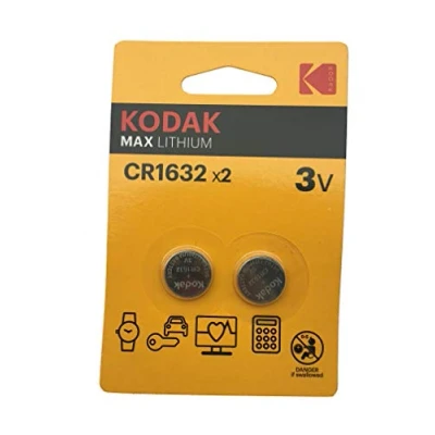 Afbeelding van KODAK Lithium Knoopcel CR1632 2 pack