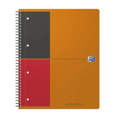 Afbeelding van Oxford INTERNATIONAL activebook, 160 bladzijden, ft A4+, gelijnd schrift