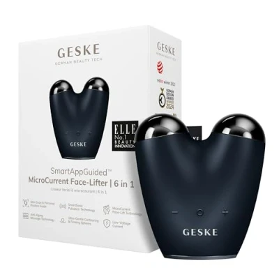 Afbeelding van GESKE SmartAppGuided™ MicroCurrent Face Lifter 6 op 1 Gezichtslifting Tools voor huidverzorging Facelift Anti aging apparaat tegen rimpels