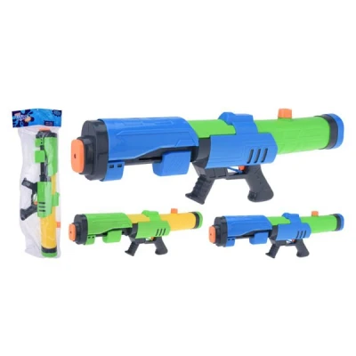 Afbeelding van Waterpistool 63 cm met pomp Blauw Groen