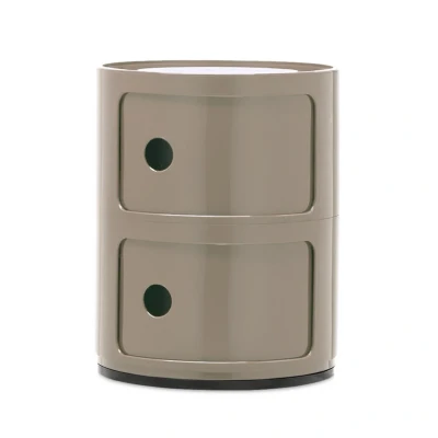 Image de Kartell Componibili 2 Table D&#039;appoint Dove Gray