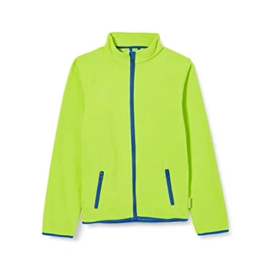 Image de Playshoes veste polaire junior vert/bleu foncé