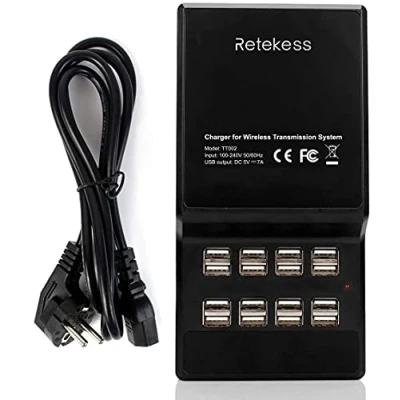 Afbeelding van Retekess TT002 16 Poorten USB Oplader Base voor Toeristische Gids Systeem Compatibel T130 T131 TT103 TT104 TT101 TT102