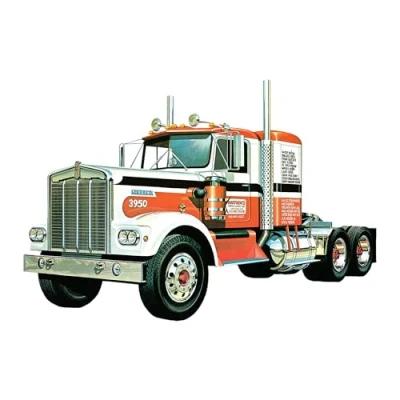Afbeelding van 1:25 AMT 1021 Kenworth W925 Conventional &quot;Moving On&quot; Plastic Modelbouwpakket