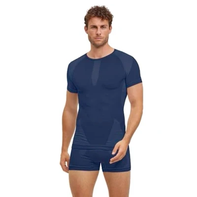 Afbeelding van Falke Hemd Space blue, Heren, Maat: Large, blue