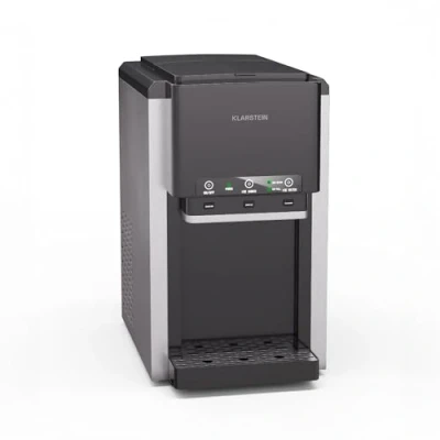 Afbeelding van Klarstein ArcticBlend 3 in 1 Ice Maker Ijsblokjesmachine 20 kg/24h 6 Liter Water dispense Zwart