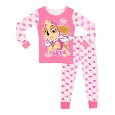 Afbeelding van Paw Patrol Skye pyjamaset voor meisjes, Meerkleurig