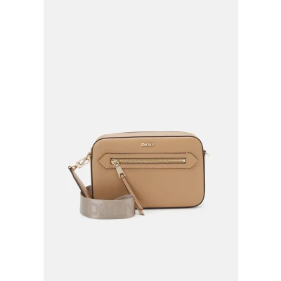 Afbeelding van DKNY Bryant AVE Camera BAG Schoudertas, Dames, Maat: One Size, Cappuccino