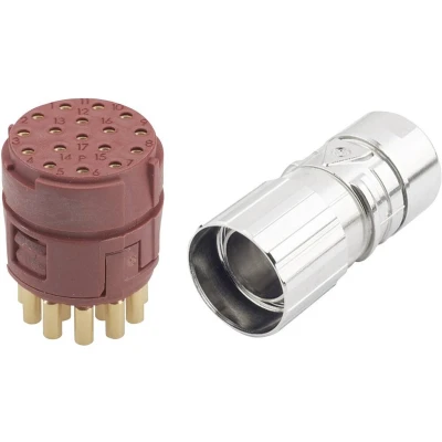 Afbeelding van EPIC® stekkerverbinder M23 17 polig in set 75009706 KIT D6 POL FEMALE LAPP Inhoud: 1 set(s)
