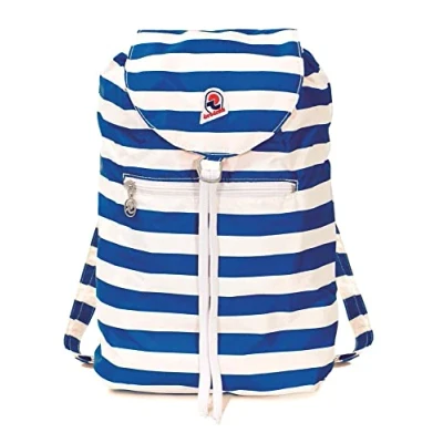 Afbeelding van Invicta Minisac Heritage Vintage uniseks tas (1 stuk), Blauw (Azzurro), Vrijetijdsrugzak