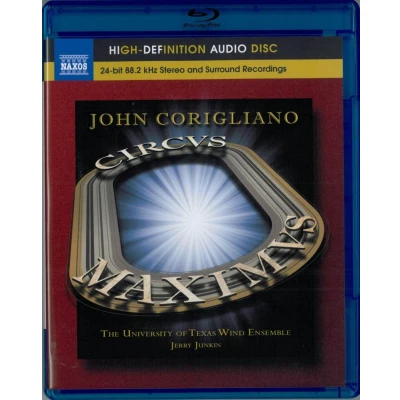 Afbeelding van University Of Texas Wind Ensemble, Jerry Junkin John Corigliano: Circus Maximus (Blu ray)