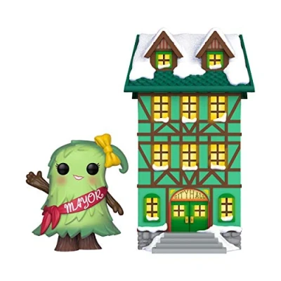 Afbeelding van Funko POP! Town: Holiday Town Hall w/Mayor Patty Noble (44424)