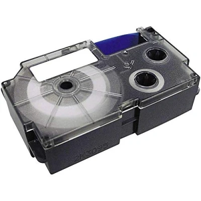 Afbeelding van Casio XR 18X1 Labeltape Tapekleur: Transparant Tekstkleur: Zwart 18 mm 8 m
