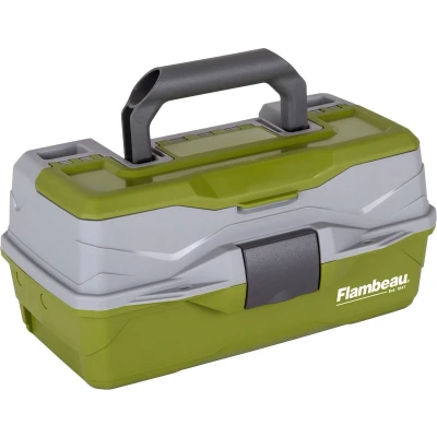 Afbeelding van Flambeau Classic 1 Tray Green Viskoffer