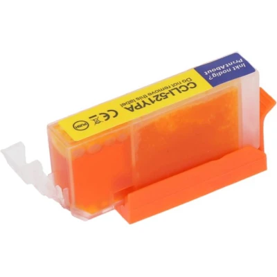 Afbeelding van Huismerk Canon CLI 521Y Inktcartridge Geel