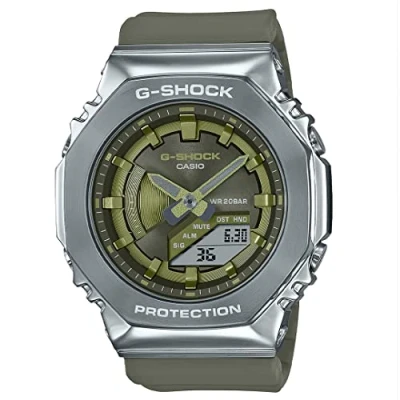 Afbeelding van G SHOCK S2100 Series Chronograaf, Dames, Maat: One Size, Olive green