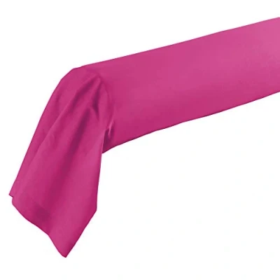 Afbeelding van Douceur d&#039;Intérieur 1640724 kussensloop voor nekrol, katoen, 57 draden, 185 x 85 cm, rozenhout