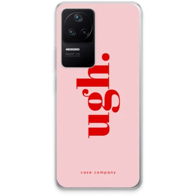 Afbeelding van Case Company® hoesje geschikt voor Xiaomi Poco F4 Ugh Soft Cover Telefoonhoesje Bescherming aan alle Kanten en Schermrand
