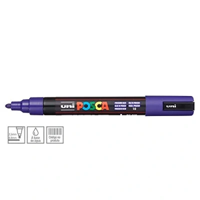 Afbeelding van Verfstift Posca PC5M M Pruisisch blauw