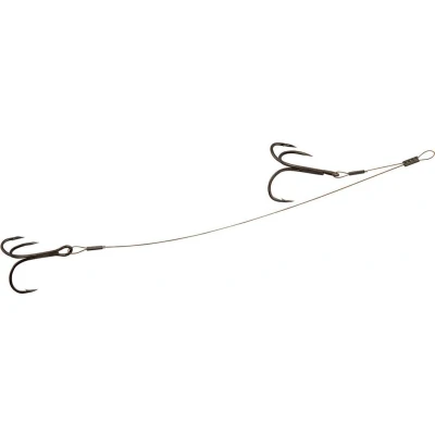 Afbeelding van Fox Rage 49 Strand Double Stinger (4 pcs) Maat : 18 7cm haak 1 &amp; 2 kilo