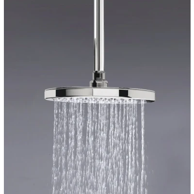 Afbeelding van Waterevolution Flow hoofddouche 200mm met plafondaansluiting chroom T164201