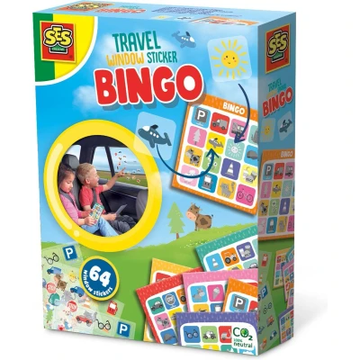 Afbeelding van SES Reisspel Raamsticker Bingo