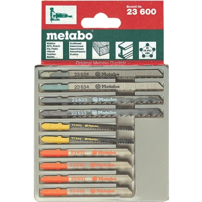 Afbeelding van Metabo 623600000 Decoupeerzaagbladplaats. 3, H+M+kunst 10 delig 1 set(s)