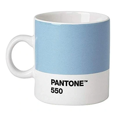 Afbeelding van Pantone Espressobeker Bone China 120 ml Light Blue 550 C