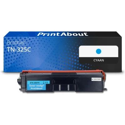Afbeelding van Huismerk Brother TN 325C Toner Cyaan Hoge capaciteit